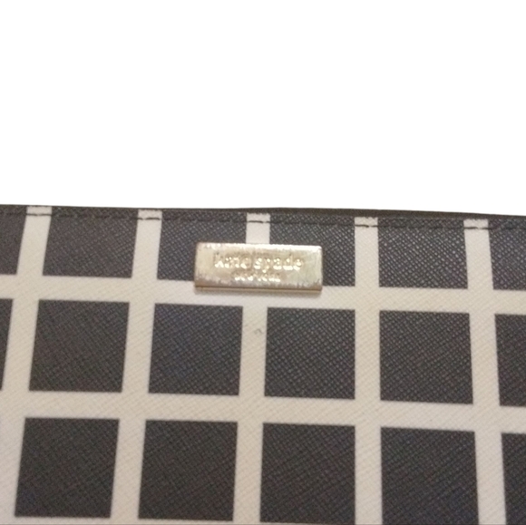 Kate Spade Black and White Wallet - Picture 3 of 9